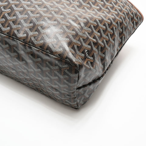 GOYARD Saint Louis PM Tote Bag in Brown Goyardine Canvas Tote Bag Brown WS23709