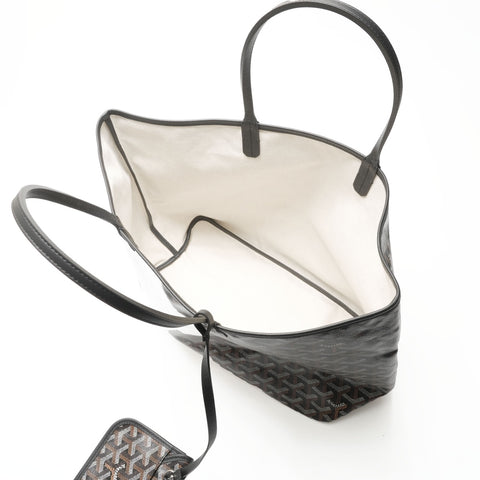 GOYARD Saint Louis PM Tote Bag in Brown Goyardine Canvas Tote Bag black WS23710