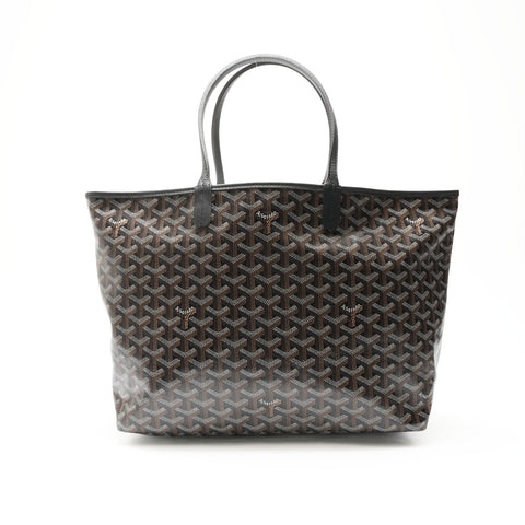 GOYARD Saint Louis PM Tote Bag in Brown Goyardine Canvas Tote Bag black WS23710