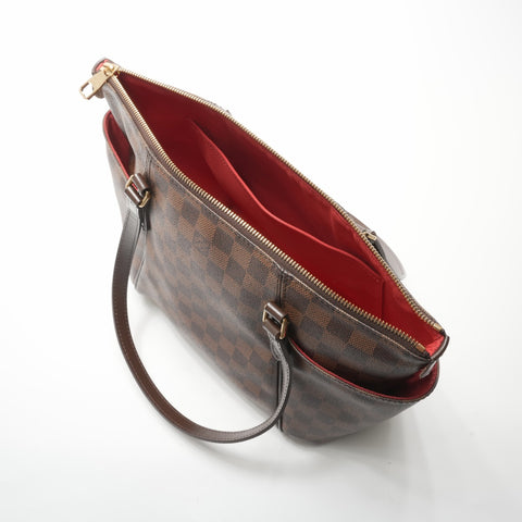 LOUIS VUITTON 2014 Damier Totally PM Tote Bag Brown WS23711