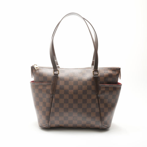 LOUIS VUITTON 2014 Damier Totally PM Tote Bag Brown WS23711