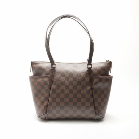 LOUIS VUITTON 2014 Damier Totally PM Tote Bag Brown WS23711