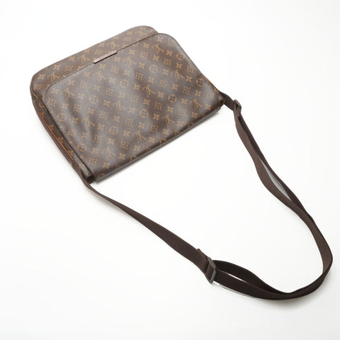 LOUIS VUITTON 2009 Monogram Messenger Bobur MM Shoulder Bag Brown WS23712