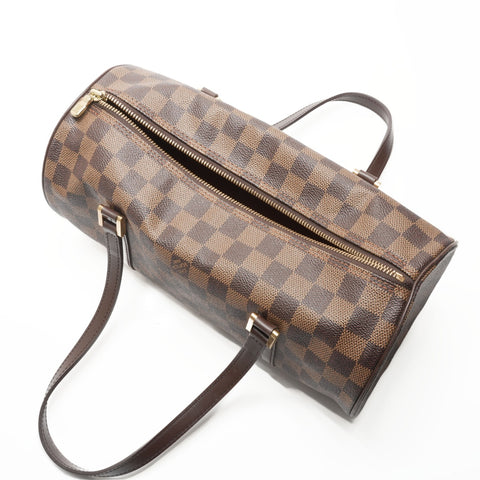 LOUIS VUITTON 2004 Damier Papillon 30 Shoulder Bag Brown WS23714