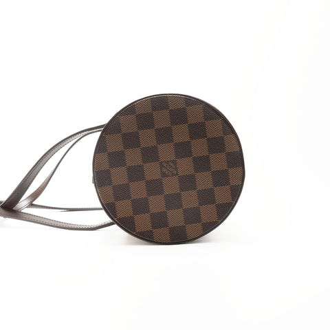 LOUIS VUITTON 2004 Damier Papillon 30 Shoulder Bag Brown WS23714