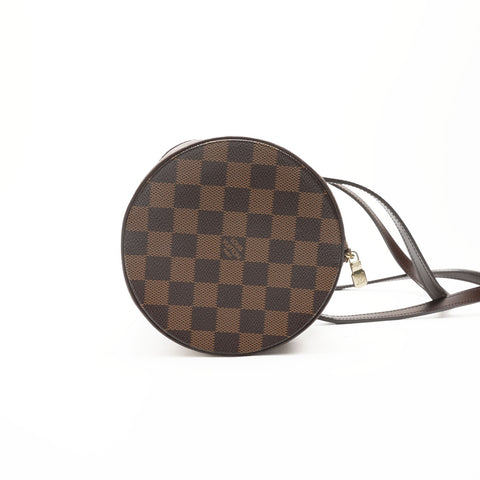 LOUIS VUITTON 2004 Damier Papillon 30 Shoulder Bag Brown WS23714