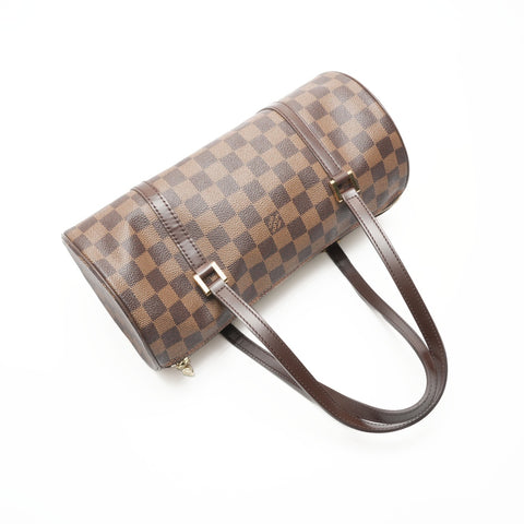 LOUIS VUITTON 2004 Damier Papillon 30 Shoulder Bag Brown WS23714