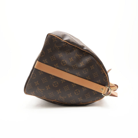 LOUIS VUITTON 2010 Monogram Keepall Bandouliere 50 Boston bag Brown WS23715