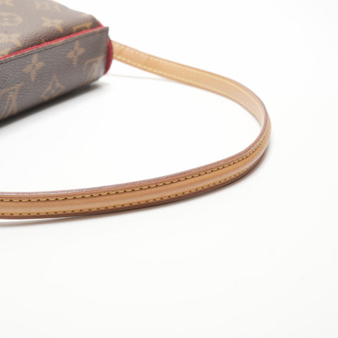 LOUIS VUITTON 2003 Monogram Recital Shoulder Bag Brown WS23716