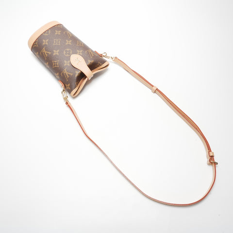 LOUIS VUITTON 2022-2025 Fold Me Pouch Shoulder Bag Brown WS23718