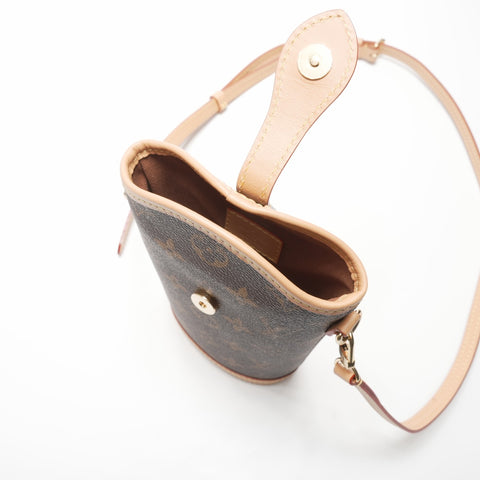 LOUIS VUITTON 2022-2025 Fold Me Pouch Shoulder Bag Brown WS23718