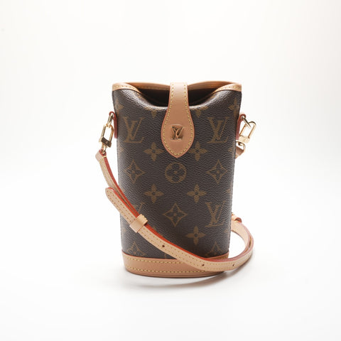 LOUIS VUITTON 2022-2025 Fold Me Pouch Shoulder Bag Brown WS23718