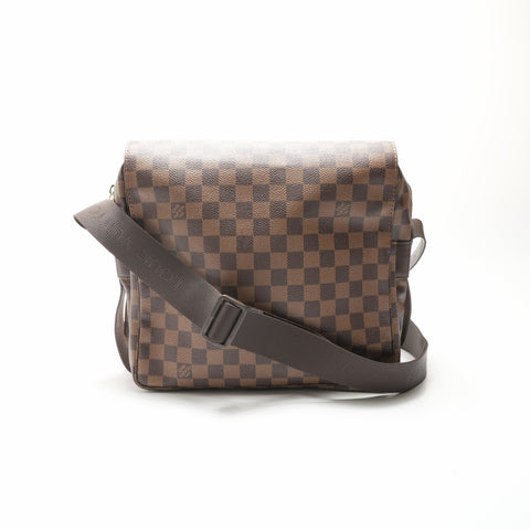 LOUIS VUITTON 2006 Damier Naviglio Shoulder Bag Brown WS23719