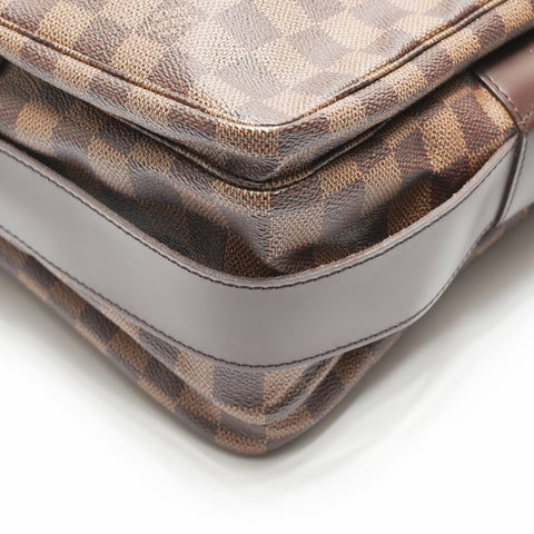 LOUIS VUITTON 2006 Damier Naviglio Shoulder Bag Brown WS23719
