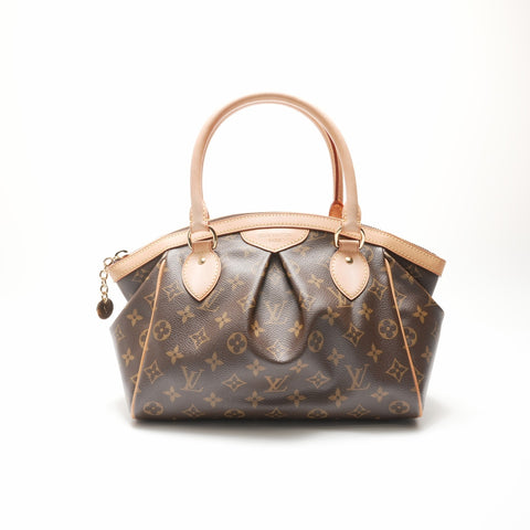 LOUIS VUITTON 2009 Monogram Tivoli PM Handbag Brown WS23720