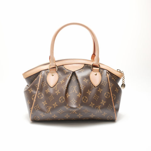 LOUIS VUITTON 2009 Monogram Tivoli PM Handbag Brown WS23720
