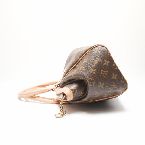 LOUIS VUITTON 2009 Monogram Tivoli PM Handbag Brown WS23720