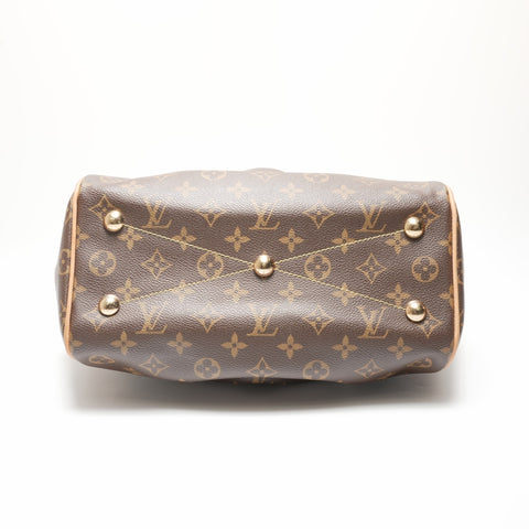 LOUIS VUITTON 2009 Monogram Tivoli PM Handbag Brown WS23720