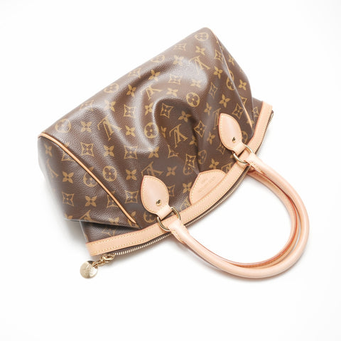 LOUIS VUITTON 2009 Monogram Tivoli PM Handbag Brown WS23720