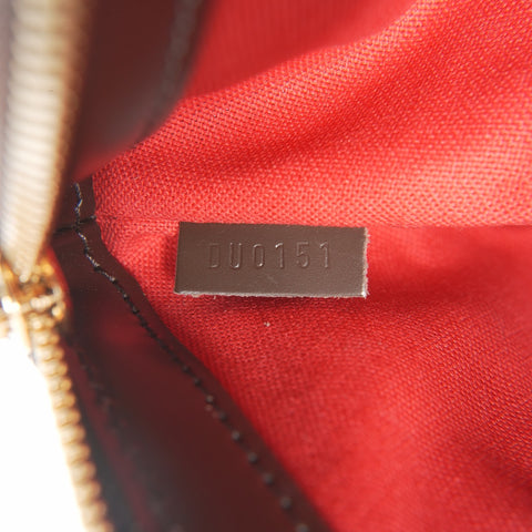 LOUIS VUITTON 2011 Damier Verona PM Handbag Brown WS23721