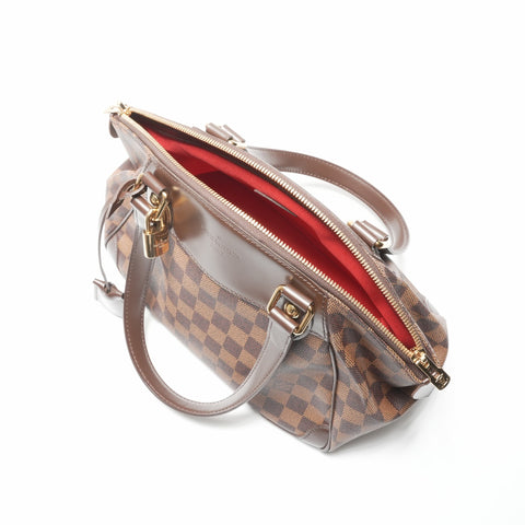 LOUIS VUITTON 2011 Damier Verona PM Handbag Brown WS23721