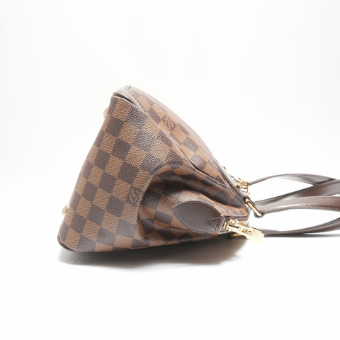 LOUIS VUITTON 2011 Damier Verona PM Handbag Brown WS23721