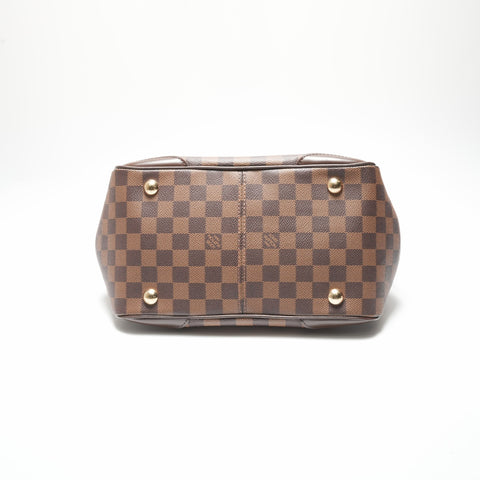 LOUIS VUITTON 2011 Damier Verona PM Handbag Brown WS23721