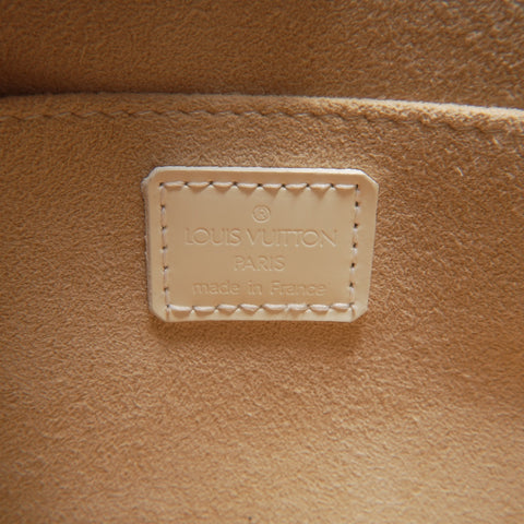 LOUIS VUITTON 2001 Graffiti Alma Horizontal Handbag White beige WS23722