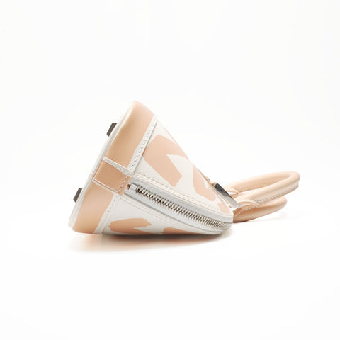 LOUIS VUITTON 2001 Graffiti Alma Horizontal Handbag White beige WS23722