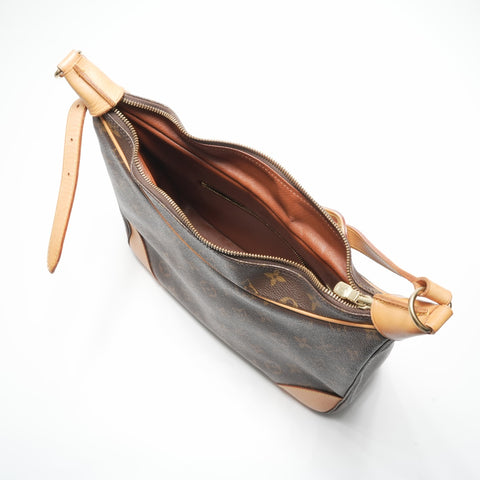 LOUIS VUITTON 2002 Monogram Boulogne 30 Shoulder Bag Brown WS23723