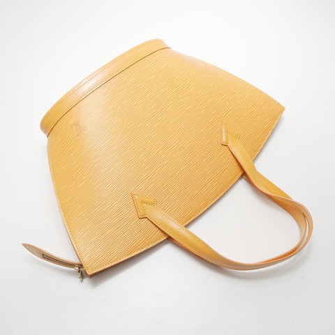 LOUIS VUITTON 1996 Epi Saint-Jacques Handbag yellow WS23724