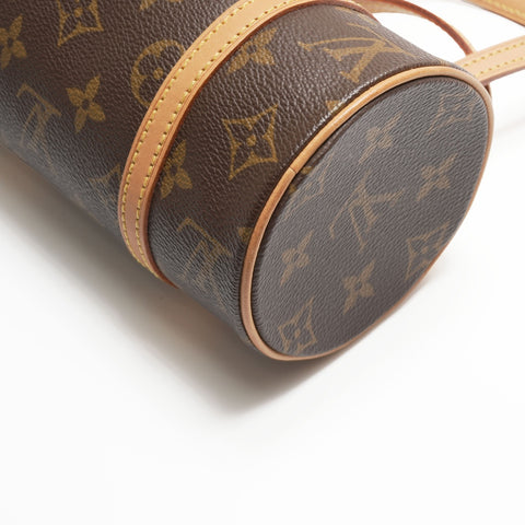 LOUIS VUITTON 2003 Monogram Papillon 19 Handbag Brown WS23725