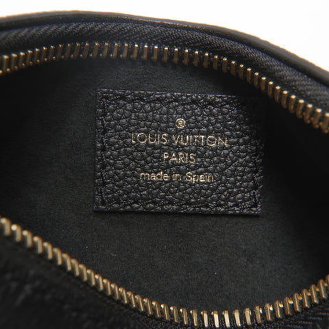 LOUIS VUITTON 2022-2025 Mini Moon Monogram Empreinte Handbag black WS23726