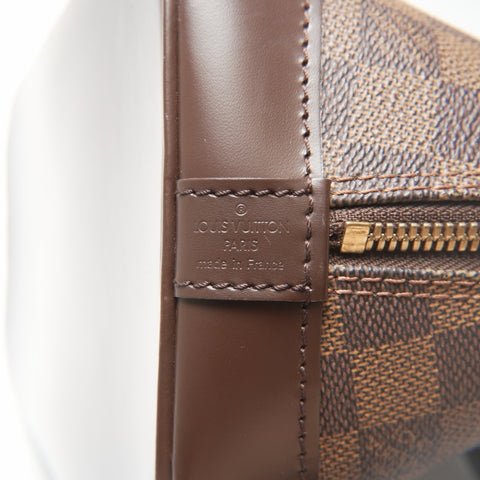 LOUIS VUITTON 2003 Damier Alma PM Handbag Brown WS23728