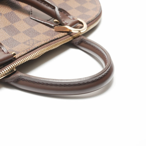 LOUIS VUITTON 2003 Damier Alma PM Handbag Brown WS23728