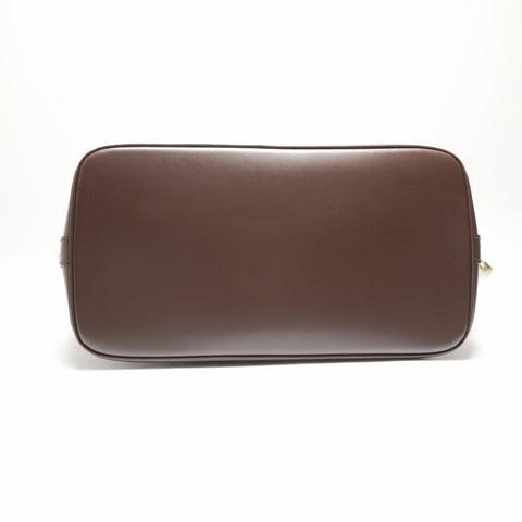 LOUIS VUITTON 2003 Damier Alma PM Handbag Brown WS23728