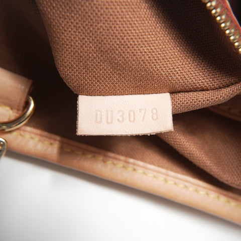 LOUIS VUITTON 2008 Monogram Batignolles Horizontal Tote Bag Brown WS23729