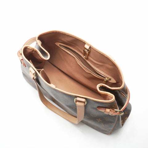 LOUIS VUITTON 2008 Monogram Batignolles Horizontal Tote Bag Brown WS23729