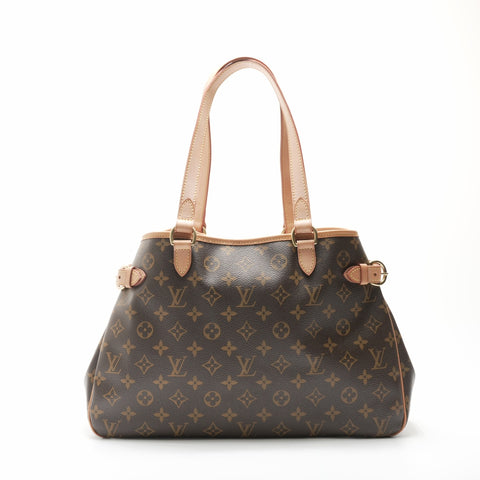 LOUIS VUITTON 2008 Monogram Batignolles Horizontal Tote Bag Brown WS23729