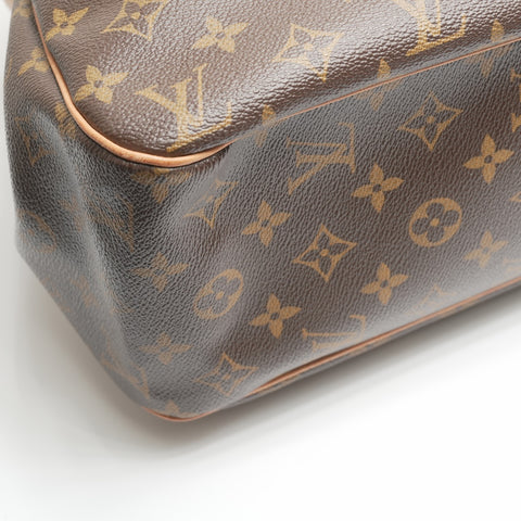 LOUIS VUITTON 2008 Monogram Batignolles Horizontal Tote Bag Brown WS23729