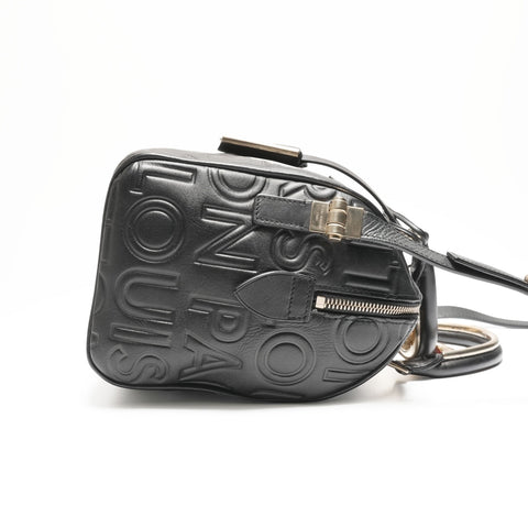 LOUIS VUITTON 2008 Paris Speedy Mini Paris Limited Edition Handbag black WS23730