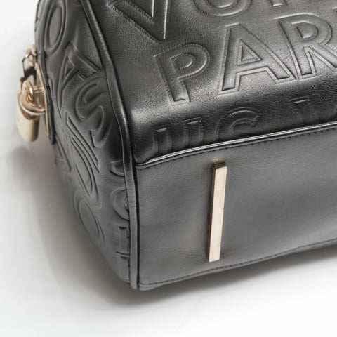 LOUIS VUITTON 2008 Paris Speedy Mini Paris Limited Edition Handbag black WS23730