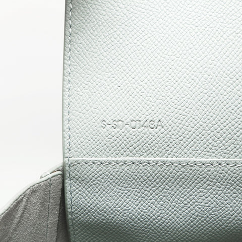 CELINE Hippopotamus Leather 2way Small Handbag gray WS23731