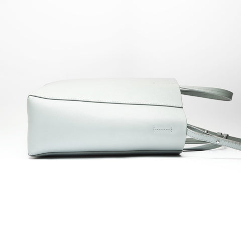 CELINE Hippopotamus Leder 2way Kleine Handtasche grau WS23731