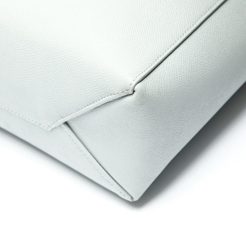 CELINE Hippopotamus Leather 2way Small Handbag gray WS23731