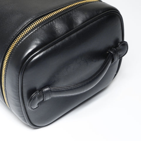 CHANEL No. 3 1994-1999 Vanity Bicolore Handbag black WS23732