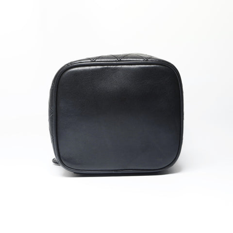 CHANEL No. 3 1994-1999 Vanity Bicolore Handbag black WS23732