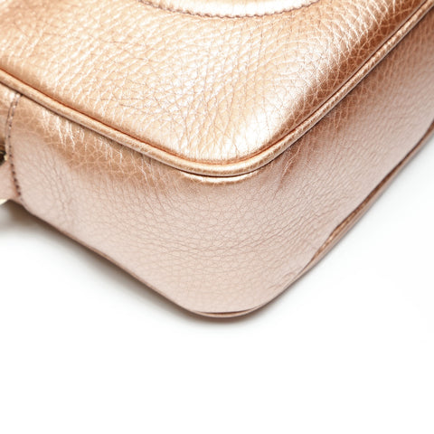 GUCCI Soho Disco Bag Camera Shoulder Bag pink WS23737