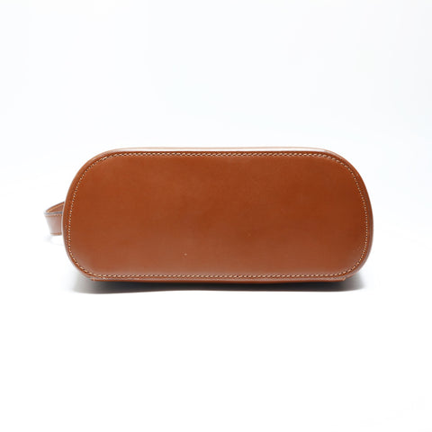 CELINE leather Shoulder Bag Brown WS23741