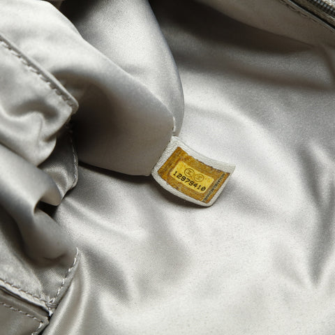 CHANEL 12th series 2008-2009 Bubble Quilt Pyramid Flap Shoulder Bag black WS23744